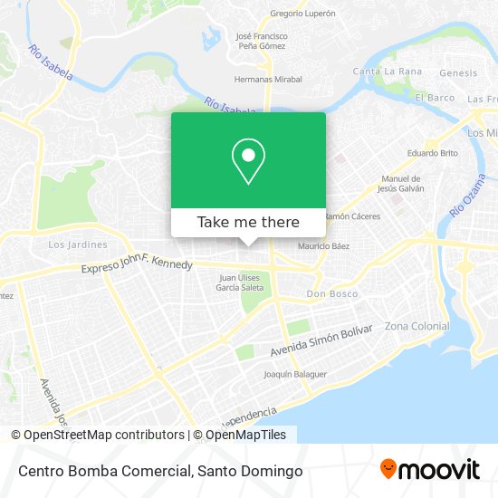 Centro Bomba Comercial map