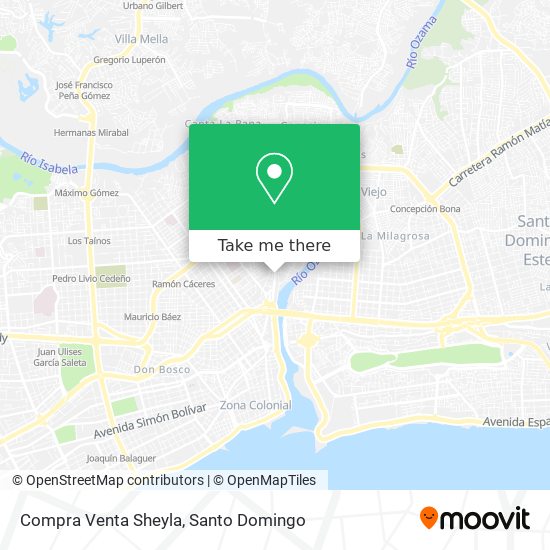 Mapa de Compra Venta Sheyla