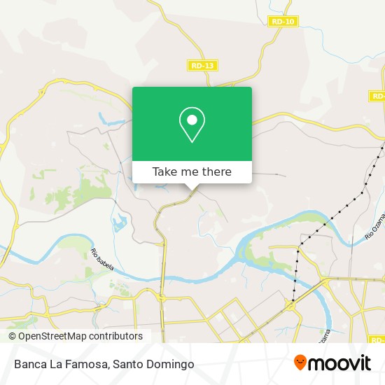 Banca La Famosa map