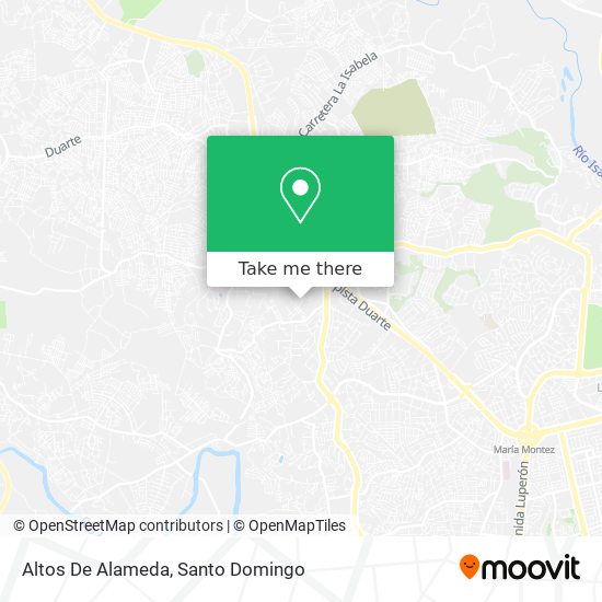 Altos De Alameda map