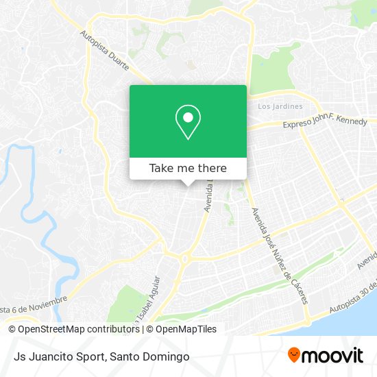 Js Juancito Sport map