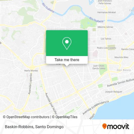 Mapa de Baskin-Robbins