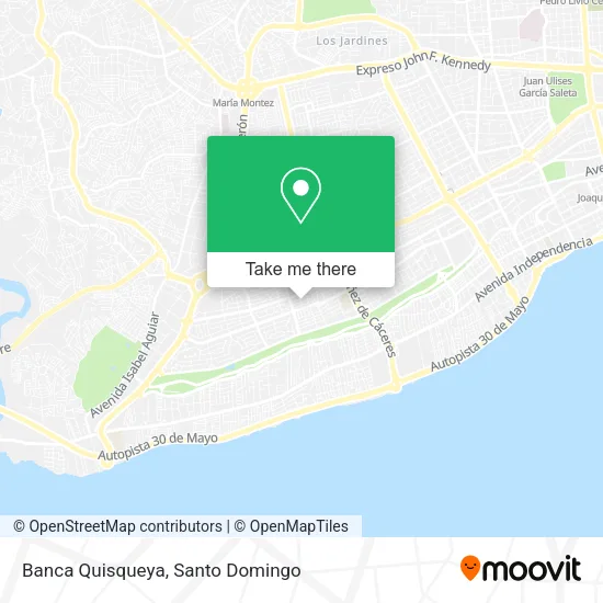 Mapa de Banca Quisqueya