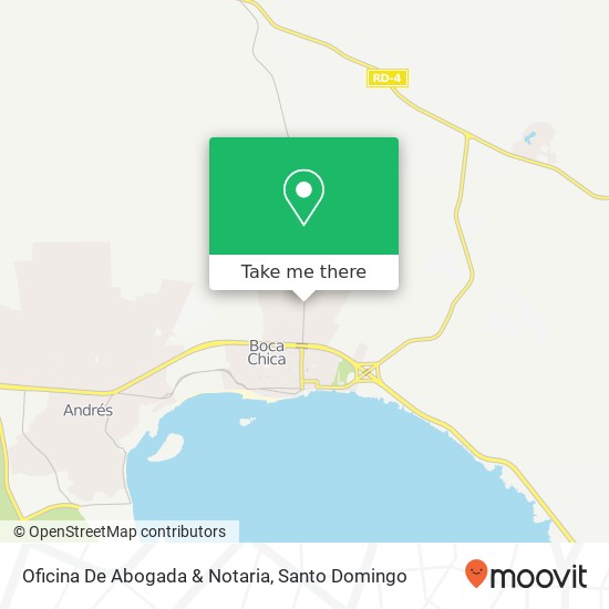 Oficina De Abogada & Notaria map