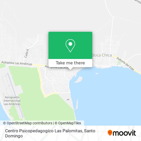 Centro Psicopedagogíco Las Palomitas map