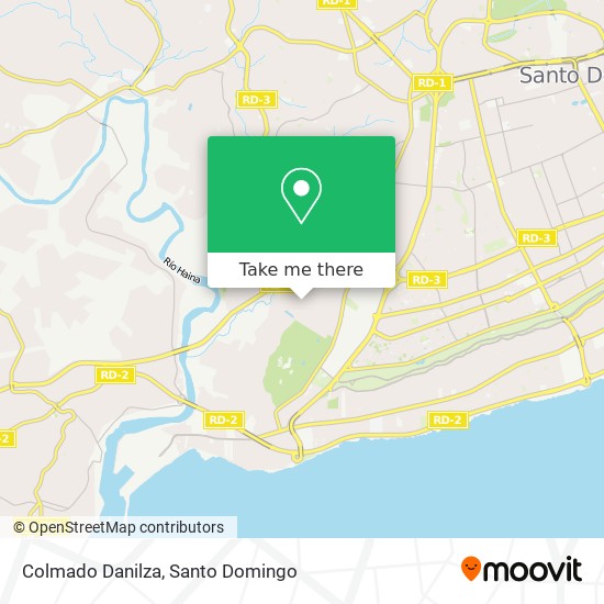 Colmado Danilza map