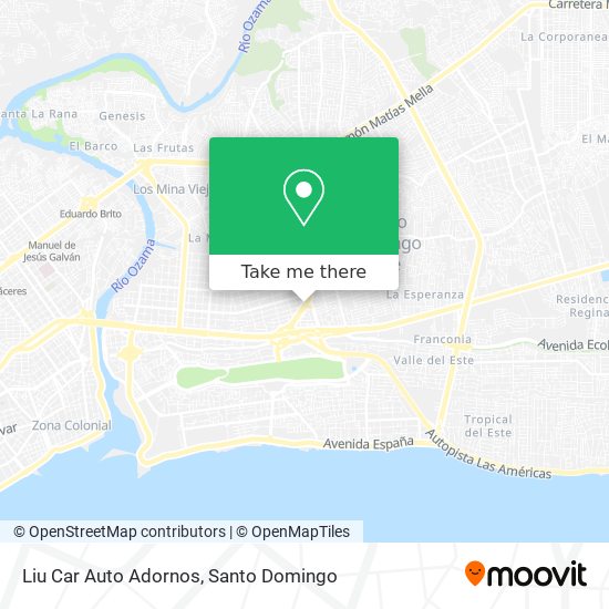 Mapa de Liu Car Auto Adornos