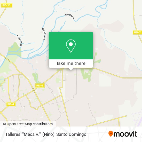 Talleres ""Meca R."" (Nino) map