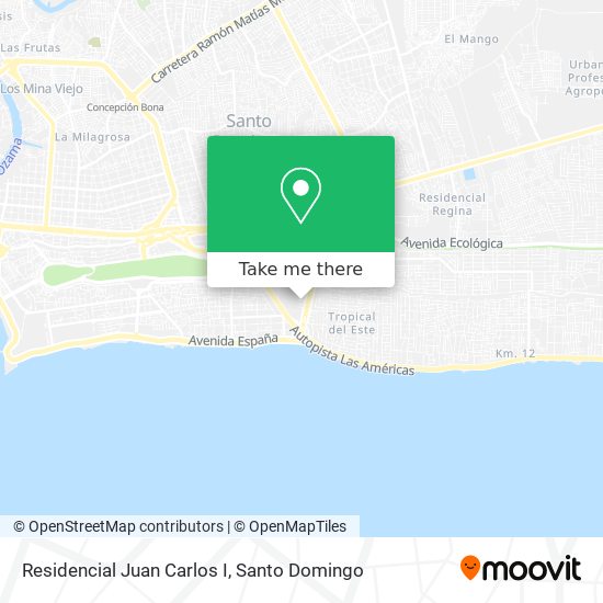 Residencial Juan Carlos I map
