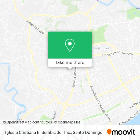 Iglesia Cristiana El Sembrador Inc. map