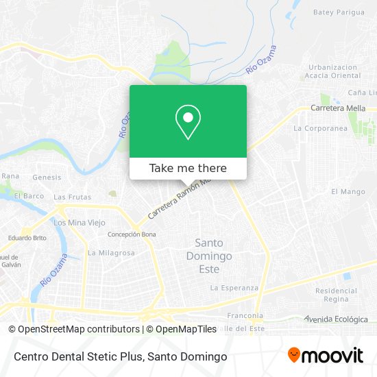 Centro Dental Stetic Plus map