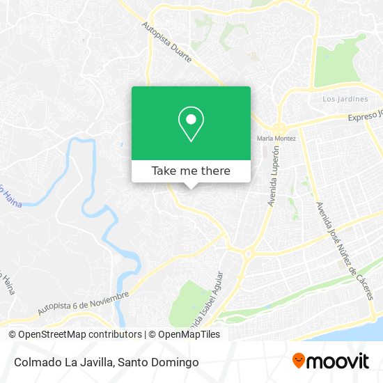 Colmado La Javilla map