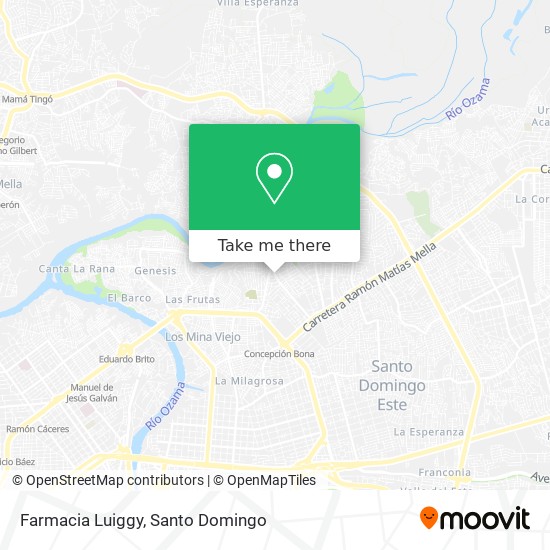 Farmacia Luiggy map