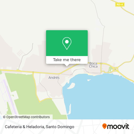Cafeteria & Heladoria map
