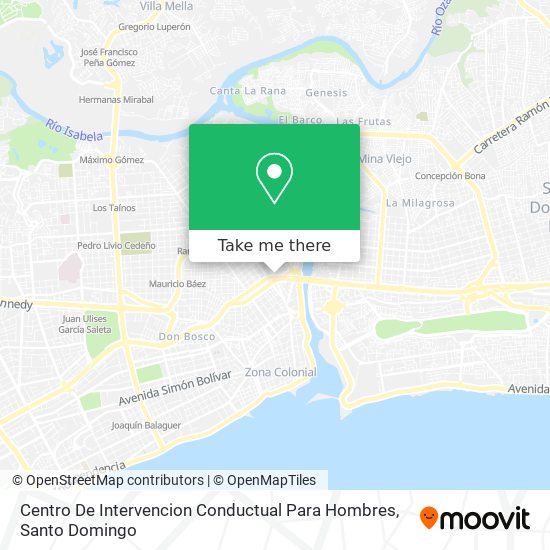 Centro De Intervencion Conductual Para Hombres map