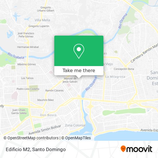 Edificio M2 map