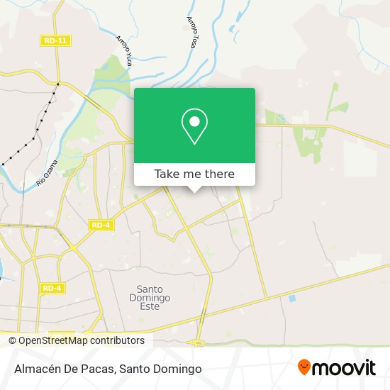 Almacén De Pacas map