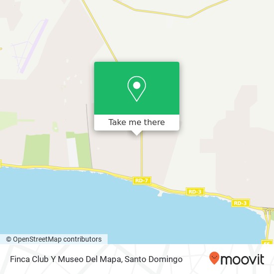 Finca Club Y Museo Del Mapa map