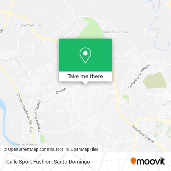 Calle Sport Fashion map