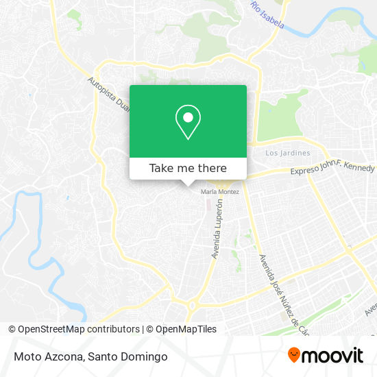 Moto Azcona map