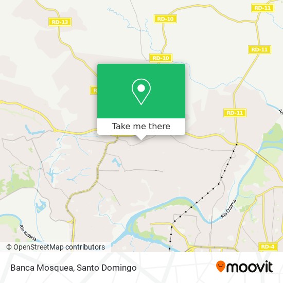 Banca Mosquea map