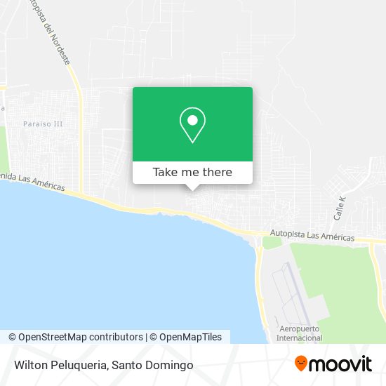 Wilton Peluqueria map