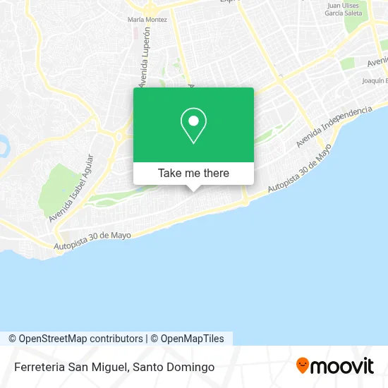 Mapa de Ferreteria San Miguel