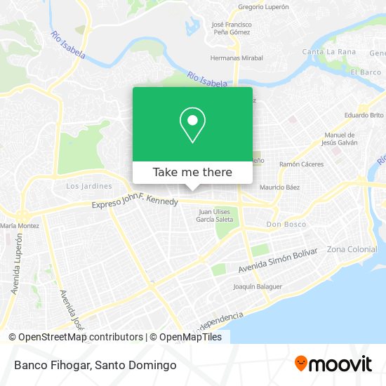 Banco Fihogar map