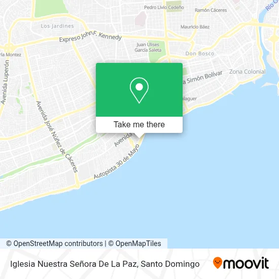 Iglesia Nuestra Señora De La Paz map