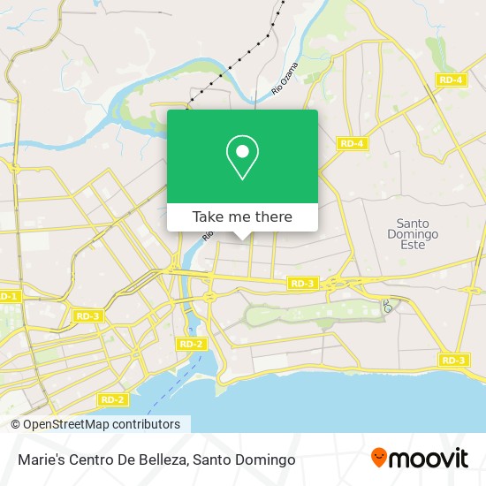 Marie's Centro De Belleza map