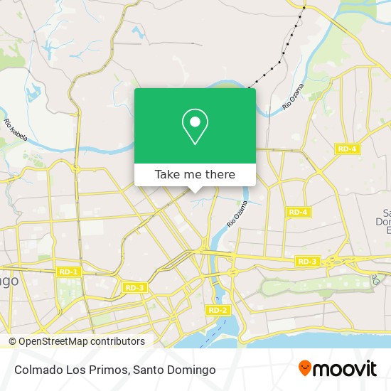 Colmado Los Primos map