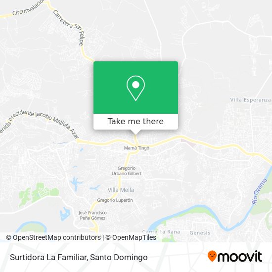 Surtidora La Familiar map