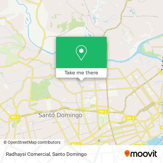 Radhaysi Comercial map
