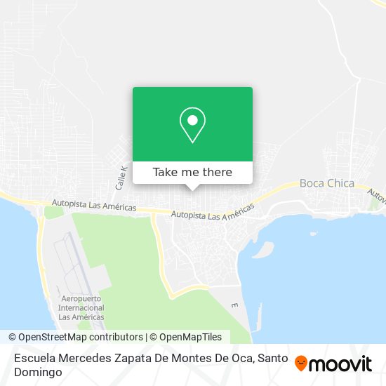 Escuela Mercedes Zapata De Montes De Oca map