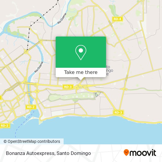 Bonanza Autoexpress map