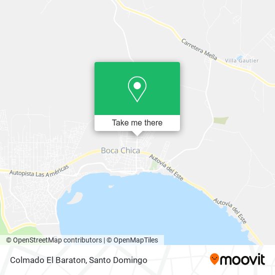Colmado El Baraton map