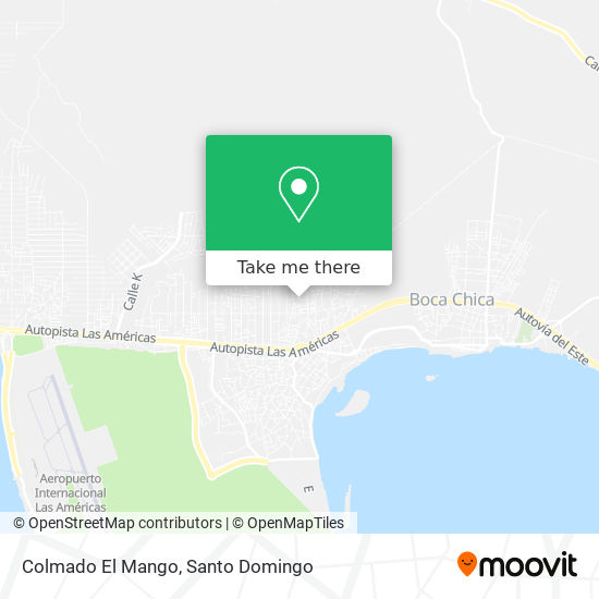 Colmado El Mango map