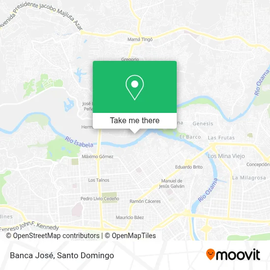 Mapa de Banca José