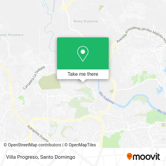Villa Progreso map