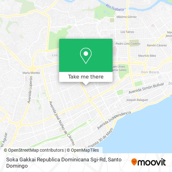 Soka Gakkai Republica Dominicana Sgi-Rd map