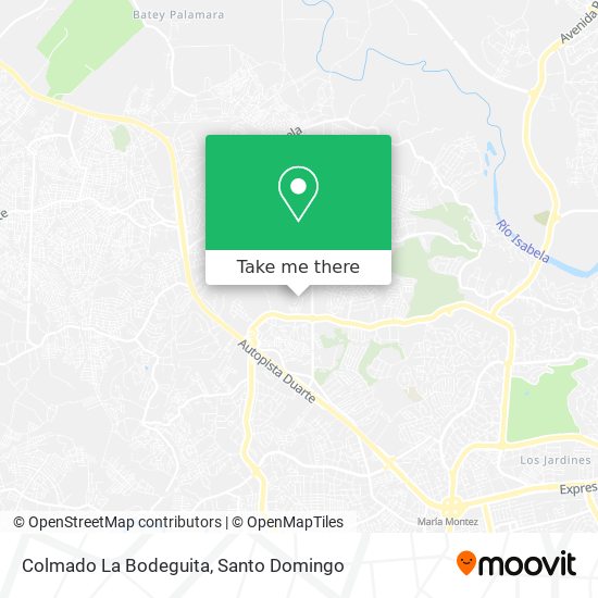 Colmado La Bodeguita map