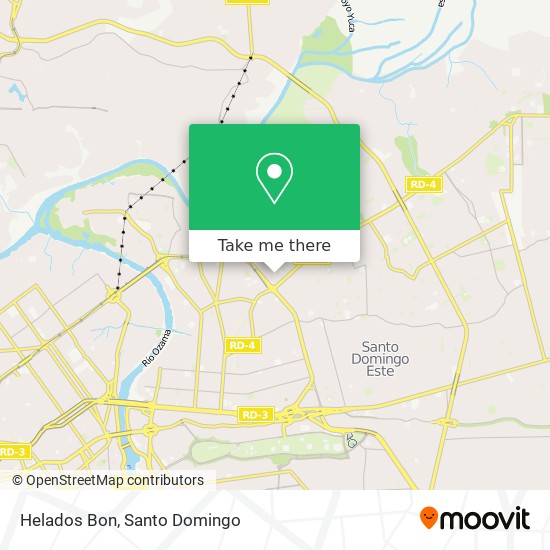 Helados Bon map