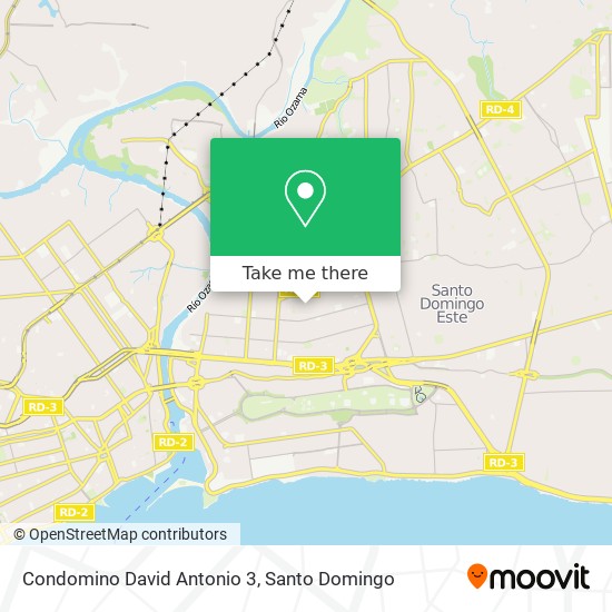 Condomino David Antonio 3 map