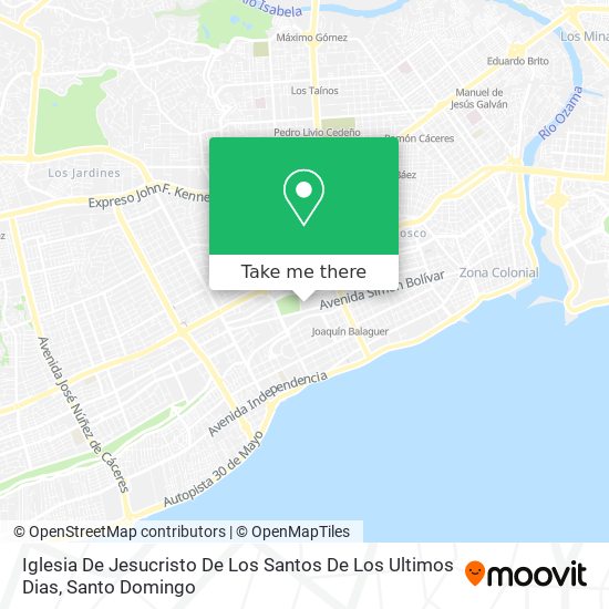 Mapa de Iglesia De Jesucristo De Los Santos De Los Ultimos Dias