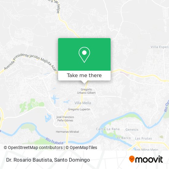 Mapa de Dr. Rosario Bautista