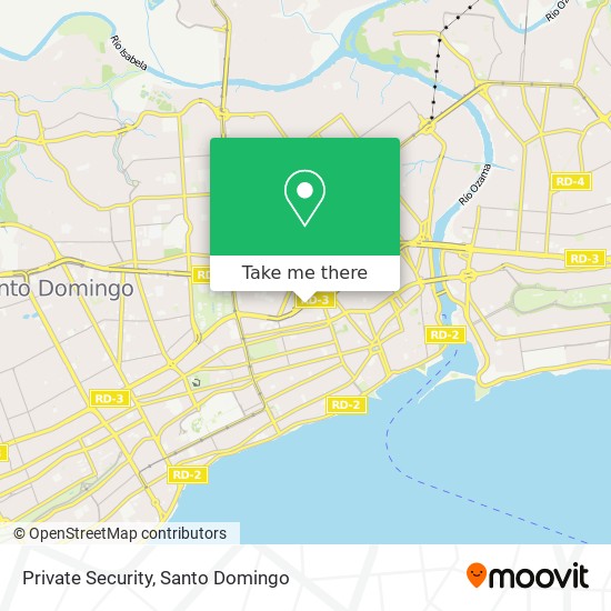 Private Security map