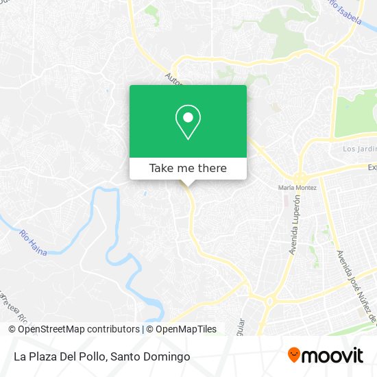 La Plaza Del Pollo map