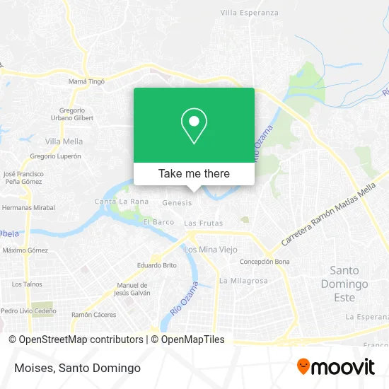 Moises map