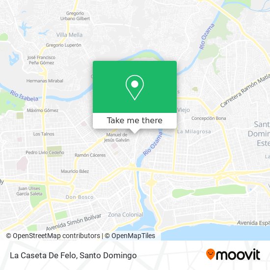 Mapa de La Caseta De Felo