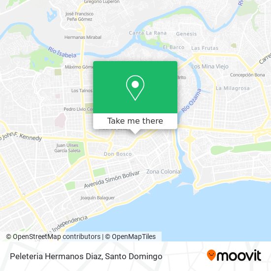 Peleteria Hermanos Diaz map